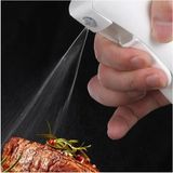 Askıcı Sprey Yağdanlık, Airfryer Için Yağdanlık, Püskürtmeli Sprey Cam Şişe Zeytinyağı Sirke Yağpüskürtücü - Siyah - Gri