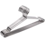 Askılar 10 Paket Elbise Askısı Güçlü Ağır Hizmet Paslanmaz Çelik Metal Ultra İnce Yer Tasarruflu Tel Askılar 41,94 cm WYCQKL