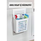 Askılı Dolap Içi Düzenleyici & Sepet Raf Organizeri & Çok Amaçlı Düzenleyici & Deterjanlık - Renkli