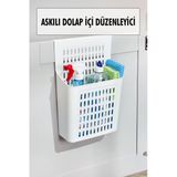 Askılı Dolap Içi Düzenleyici & Sepet Raf Organizeri & Çok Amaçlı Düzenleyici & Deterjanlık Şampuanlı