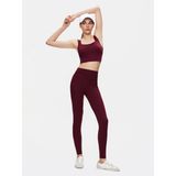 Askılı Kare Yaka Crop Slım Kırmızı Atlet