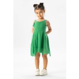 Askılı Vual Emel Yazlık Çocuk Elbise Mint Yeşili mntysl