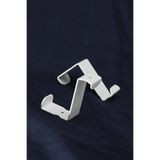 Askılık Kapı Arkası Bornoz Askılığı Mutfak Banyo Askılığı Havlu Askılığı Elbise Askılık 2 Adet Beyaz Tekli