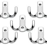 Askılık - Portmanto Askısı - Duvar Askısı - Metal Askı - Kapı Askısı - Vestiyer Askısı - NEROLIA (5 ADET)