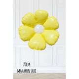 aşkın concept Makaron Sarı Papatya Folyo Balon 70cm