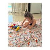 Aşkın Parti Evi FARM.145x100 Cm Su Geçirmez, Yer/masa Örtüsü, Aktivite, Yemek Ve Oyun İçin
