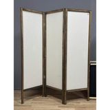 Aşkın Parti Evi Paravan Seperatör Panel Kumaş Paravan Ara Bölme Aparat 3kanatlı - 150x160 - Ahşap - Ceviz