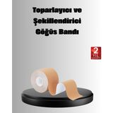Askısız Görünmez Göğüs Bandı – Dekolteli Kıyafetler Için Destekleyici Bant - Lisinya