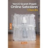 Askur 18X19 cm 50 Adet Havalı Kargo Poşeti Airbag/airbed/airpack/airpak Ambalaj
