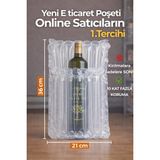 Askur 21X36 cm 20 Adet Havalı Kargo Poşeti Airbag/airbed/airpack/airpak Ambalaj