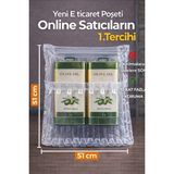 Askur 51X51 cm 20 Adet (2x) 5 Lt Teneke Için Havalı Kargo Poşeti Airbag
