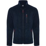 ASL Erkek Tam Fermuarlı 3 Cepli Gri Polar - XL - Lacivert