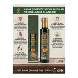ASL Kabak Çekirdeği Yağı 250ml | %100 Soğuk Sıkım | Pumpkin Seed Oil | Katkısız | Cam Şişe |İçilebilir.