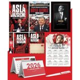 Asla Vazgeçme - Ayraç - Kartpostal - Poster - Böyle Gitmez - 2026 Ajanda İstikbal - İstikbal Ahşap Duvar Takvimi - Masa Takvimi