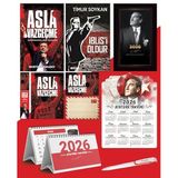 Asla Vazgeçme - Ayraç - Kartpostal - Poster - İblisi Öldür - 2026 Ajanda İstikbal - İstikbal Ahşap Duvar Takvimi - Masa Takvimi