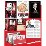 Asla Vazgeçme - Ayraç - Kartpostal - Poster - Vurgun - Parsel Parsel 2 - 2026 Ajanda Gazi Paşa - Ayyıldız Ahşap Duvar Takvimi - Masa Takvimi
