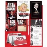 Asla Vazgeçme - Ayraç - Kartpostal - Poster - Vurgun - Parsel Parsel 2 - 2026 Ajanda Gazi Paşa - Imza Duvar Takvimi - Masa Takvimi