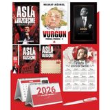 Asla Vazgeçme - Ayraç - Kartpostal - Poster - Vurgun - Parsel Parsel 2 - 2026 Ajanda İstikbal - İstikbal Ahşap Duvar Takvimi - Masa Takvimi