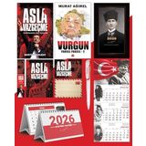 Asla Vazgeçme - Ayraç - Kartpostal - Poster - Vurgun - Parsel Parsel 2 - 2026 Ajanda Kalpaklı - Ay Yıldız Duvar Takvimi - Masa Takvimi