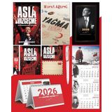 Asla Vazgeçme - Ayraç - Kartpostal - Poster - Yağma - Sayıştay Belgeleri - 2026 Ajanda Istikbal - Sakarya Duvar Takvimi - Masa Takvimi