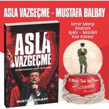 Asla Vazgeçme - Mustafa Balbay - Atatürk İzmir Marşı Müzikli Işıklı Kar Küresi