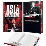 Asla Vazgeçme - Mustafa Balbay ve 2026 Atatürk Ciltli Ajanda