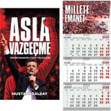 Asla Vazgeçme ve Gemici Duvar Takvimi Me