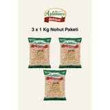 Aşlamacı Bakliyat Nohut 9 Mm – 3’Lü Ekonomik Paket (3 X 1 Kg)