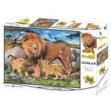 Aslan Ailesi 500 Parça Yetişkin Puzzle