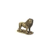 Aslan Figürü Biblo Gold Renkli