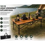 Aslan Plastik Palet 120X55X50 cm Katlanır Kamp ve Piknik Masası – Hafif, Dayanıklı ve Taşınabilir