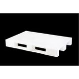 Aslan Plastik Palet 80 x 120 x 15 cm 10.5 kg Beyaz Kapalı Plastik Palet