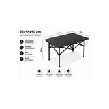 AslanCamping 95x55x50 cm Katlanır Kamp ve Piknik Masası – Hafif, Dayanıklı ve Taşınabilir
