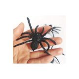 ASLANKAR büyük boy örümcek oyuncak 8 cm şaka,halloween,korku,eğlence 1 adet.