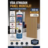 ASLANLAR YAPI 4'lü Süper Güçlü Panel Yapıştırıcı 350 Kg – PVC & Ahşap Duvar Paneli