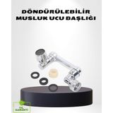 Aslanoğlu Store 1080° Dönebilen Musluk Ucu – Su Tasarruflu Esnek ve 360° Çift Eksenli Başlık (Kopya)