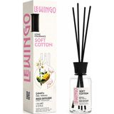 Aslanoğlu Store 110 ml Ölçülü Soft Cotton Bambu Çubuklu Oda Kokusu Cam Şişe - 0-Siyah