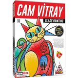 Aslanoğlu Store 5001 Kumtoys Cam Vitray - Glass Painting / +6 Yaş - 0-Kahverengi