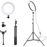 Aslanoğlu Store Ally 10 Inch Halka LED TRIPOD(1.30M)YOUTUBER Video Selfie Stüdyo Makyaj IŞIĞI-(5775)