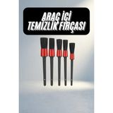 Aslanoğlu Store Araç Içi Temizlik Fırça Seti 5 Adet Detaylı Kullanım - 0 - 3 Yaş - 0 - Siyah