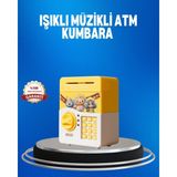Aslanoğlu Store Çocuklar Için Sarı Elektronik Şifreli Para Biriktirme Kumbarası