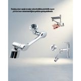 Aslanoğlu Store Çok Yönlü Robotik Kol Musluk Başlığı 1080° Dönebilir
