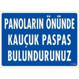 Aslanoğlu Store Elektrik Panosu Levhası 25X35 KOD:1128