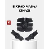 Aslanoğlu Store Ems Vücut Geliştirici Göbek ve Kol Pedli 6 Modlu Akıllı Kas Cihazı