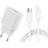 Aslanoğlu Store iPhone 14 13 12 11 Uyumlu 20W Hızlı Şarj Adaptörü Lightning Kablo Seti - Renksiz