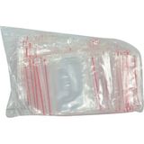 Aslanoğlu Store Kilitli Naylon Torba Poşet 6x7 cm Şeffaf 100 Adet 1 Paket