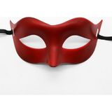 Aslanoğlu Store Kırmızı Renk Masquerade Kostüm Partisi Venedik Balo Maskesi