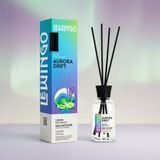 Aslanoğlu Store Lavanta Yasemin Esintili 110 ml Cam Şişe Bambu Çubuklu Ortam Kokusu Aurora Drift - 0-Siyah