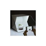 Aslanoğlu Store Mey Ithalat® 20 x 20 cm Profesyonel Stüdyo LED Işıklı Çift Sıra Ürün Fotoğraf Çekim Çadırı