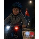 Aslanoğlu Store Mey Ithalat® Bisiklet Ön Arka Işık Seti Silikon Çakar LED Güvenlik Lambası